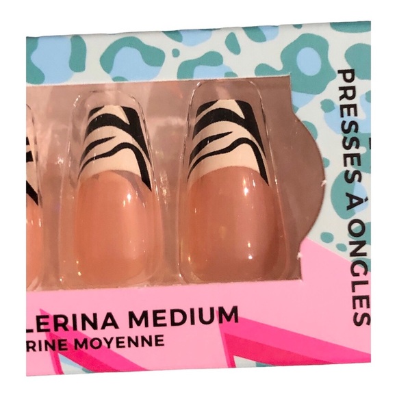 24 piece Ballerina tip medium & long press on nail tips new - Picture 8 of 8